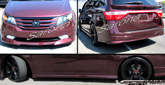 Custom Honda Odyssey  Mini Van Body Kit (2011 - 2013) - $1290.00 (Part #HD-052-KT)